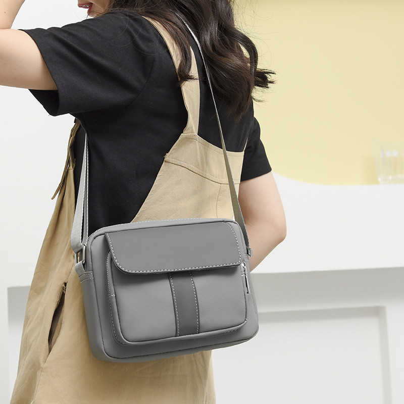 New Fashion Men Crossbody Bags Male PU Shoulder Bag Boy Messenger Bags Chest Bag Man Handbag for Travel Casual Satchel Purse