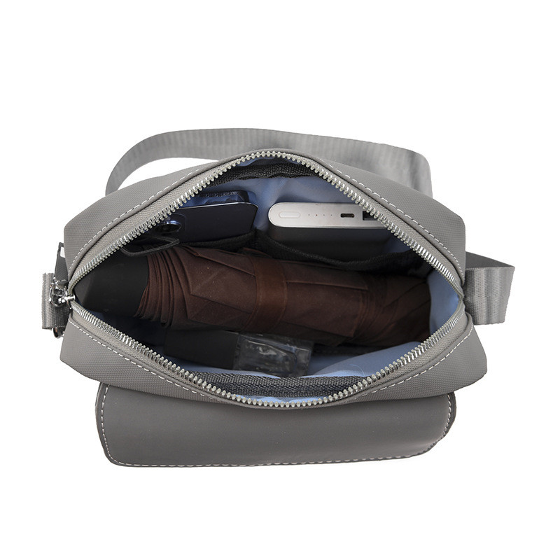 New Fashion Men Crossbody Bags Male PU Shoulder Bag Boy Messenger Bags Chest Bag Man Handbag for Travel Casual Satchel Purse