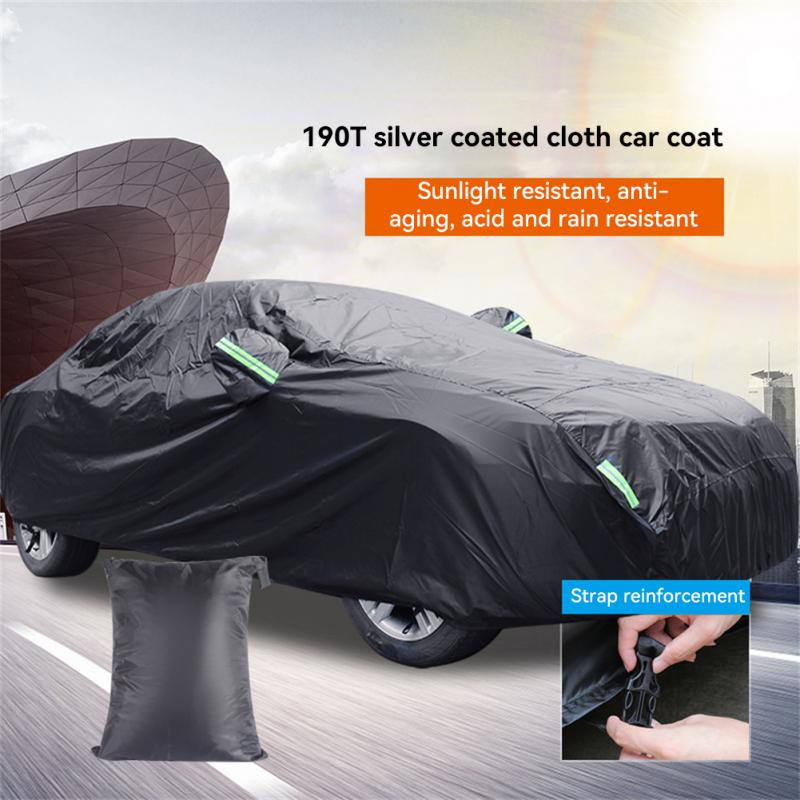 Full Car Cover Indoor Outdoor Sunscreen Heat Sun UV Protection Dustproof Anti-UV Sedan SUV Coat Universal Car Styling Protector
