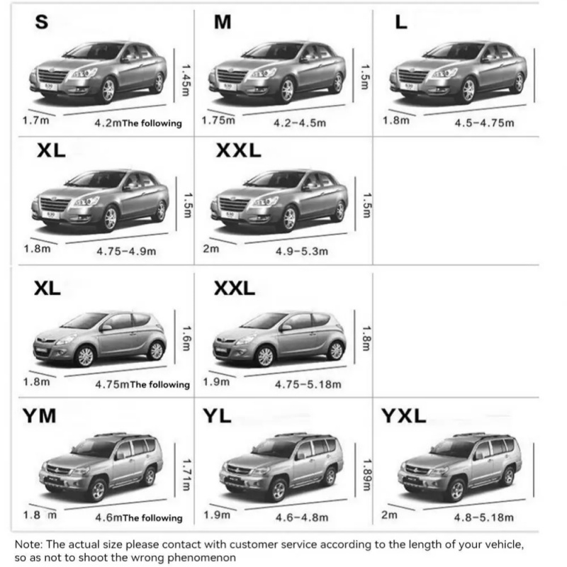 Full Car Cover Indoor Outdoor Sunscreen Heat Sun UV Protection Dustproof Anti-UV Sedan SUV Coat Universal Car Styling Protector