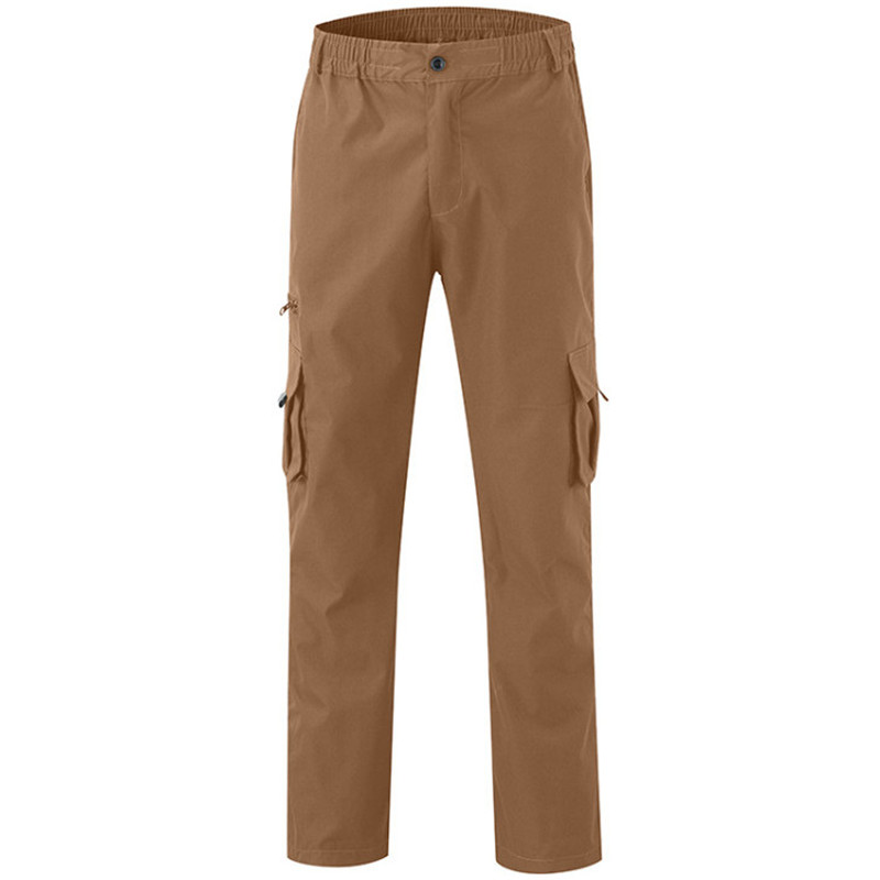 Hip Hop Street Popular Trousers Men's Casual Multi Pockets Loose Straight Cargo Pants New Male Outdoor Trousers Workout Pants