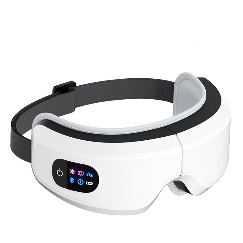 Electric Eye Massager Vibration Therapy Air Pressure Heating Massage Relax Health Care Fatigue Stress Bluetooth Music Foldable