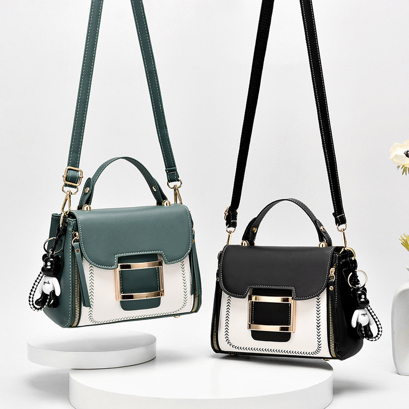 Luxury Women PU Leather Handbag Purse Ladies Large Tote Bag Female Square Bag Shoulder Bag New Fashion Messenger Crossbody Bags