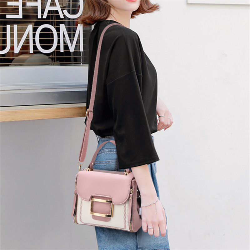Luxury Women PU Leather Handbag Purse Ladies Large Tote Bag Female Square Bag Shoulder Bag New Fashion Messenger Crossbody Bags