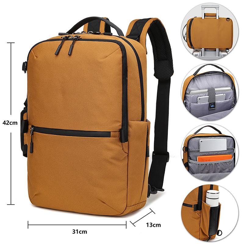 Vintage Canvas Backpack Men Large Capacity Travel Shoulder Bag High Quality Fashion Student Schoolbag Male Laptop Backpack