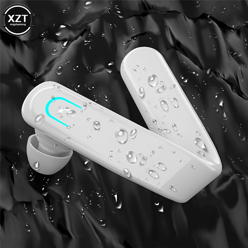Single Ear Stereo Earphone In-ear Long Standby In-ear Business Bluetooth Headset With Mic Hands-free Driving Earbuds Headphone