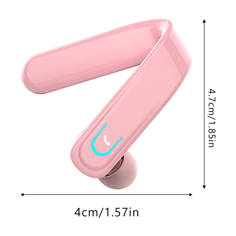 Single Ear Stereo Earphone In-ear Long Standby In-ear Business Bluetooth Headset With Mic Hands-free Driving Earbuds Headphone