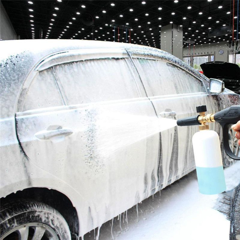 High Pressure Soap Foam Lance Car Wash Pressure Washers Soap Foam Washing Deep Cleaning Sprayer Cleaning Tool  Car Accessories