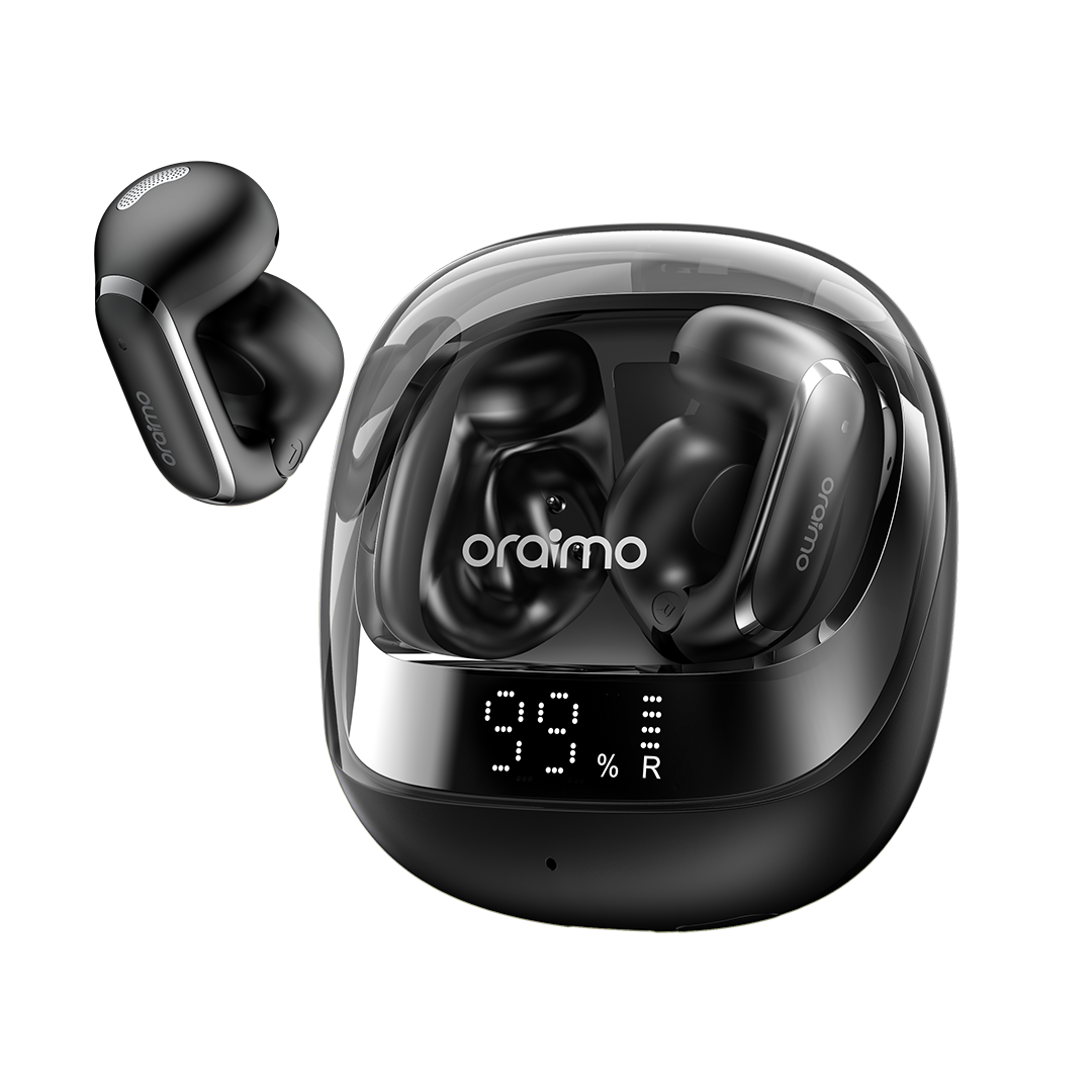 Oraimo OpenSnap N2 Quick Charging Deep Bass Open-Ear True Wireless Earbuds