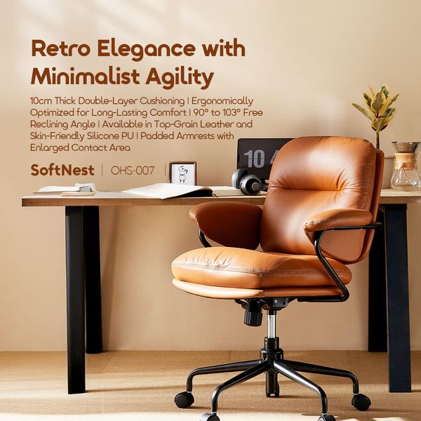 Oraimo SoftNest Double-Layer Cushioning Office Chair