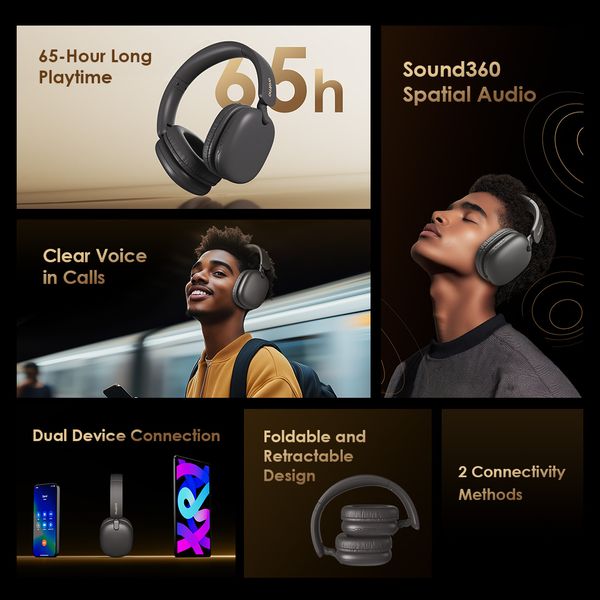 Oraimo BoomPop Lite oraimo BoomPop Lite ENC Headphones
