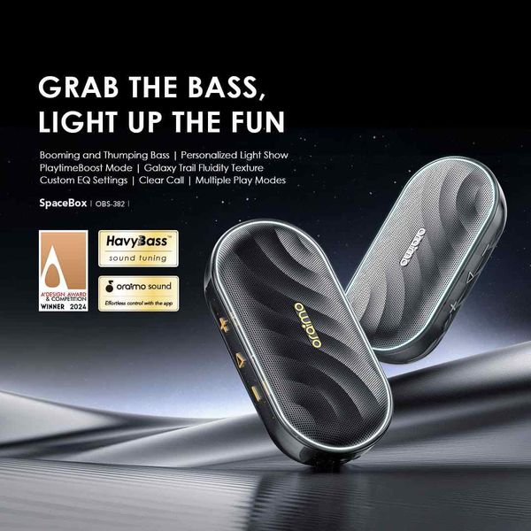 Oraimo SpaceBox 8W FM Wireless Speaker