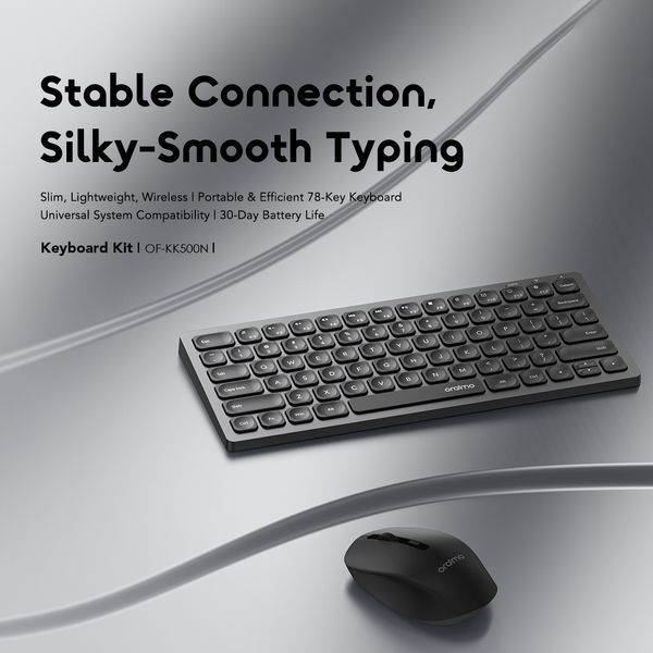 Oraimo NimbleType Wireless Keyboard Mouse Kit