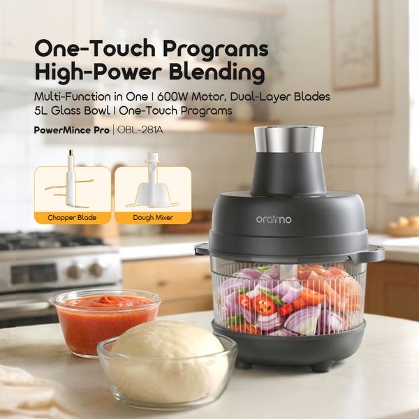 Oraimo PowerMince Pro 600W 5L Smart Control Blender