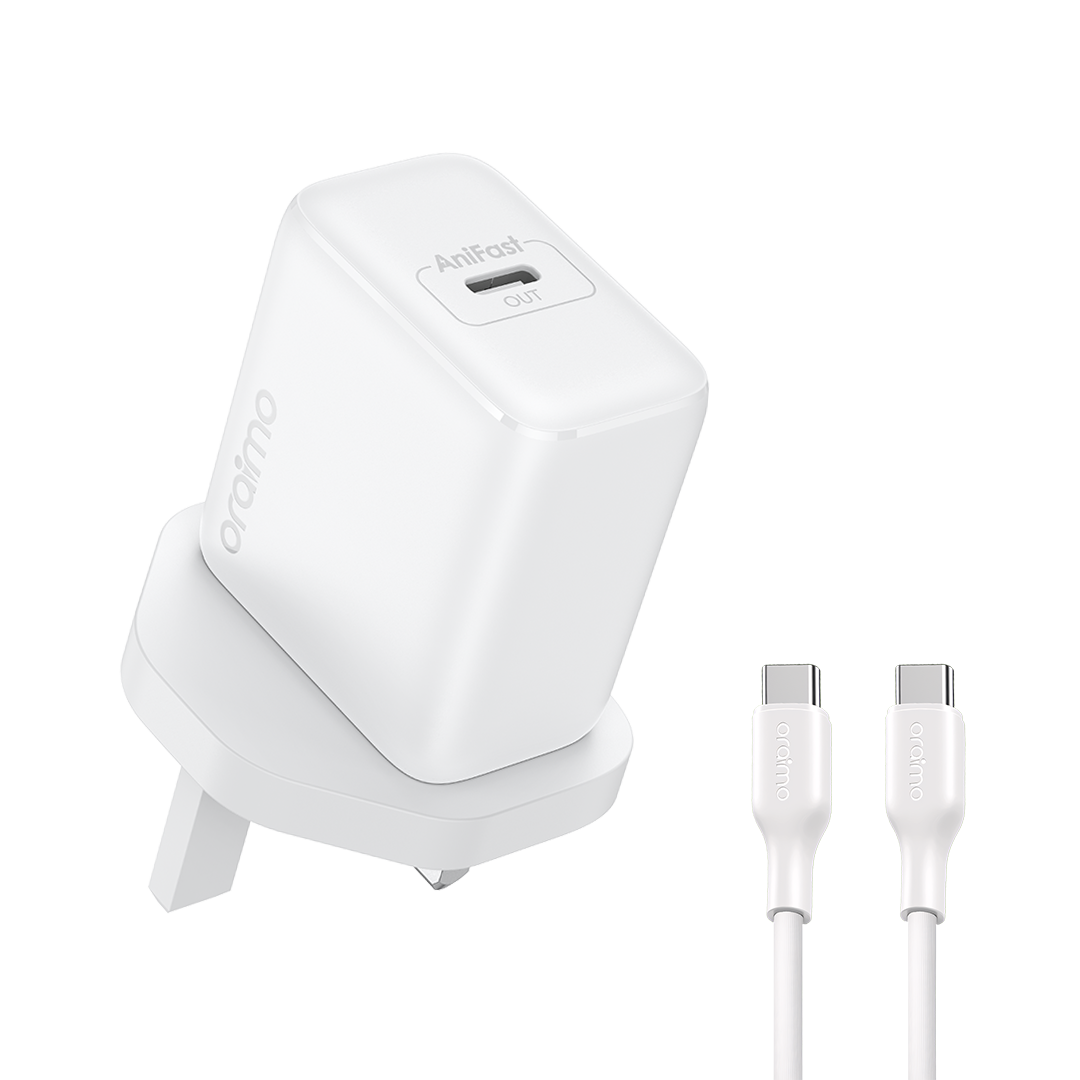 Oraimo PowerGaN 351 35W GaN Ultra Fast Charger Kit