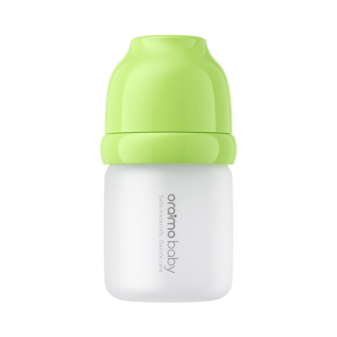 Oraimo PureBottle 160 160ml Anti-Colic Silicone Glass Baby Bottle
