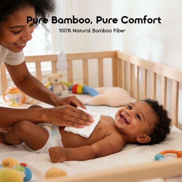 Oraimo Snuggy 1*80 Wipes 100% Pure Bamboo Cloud-Soft Baby Wipes