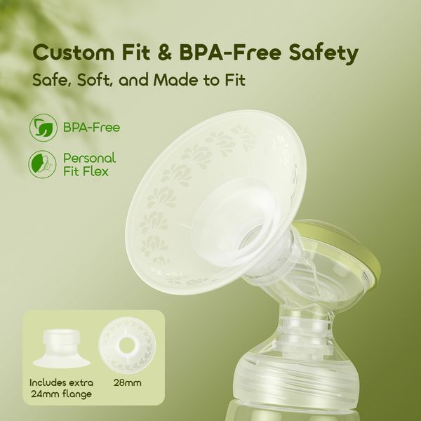 Oraimo DouPump Electric BPA-Free Micro-Vibration Breast Pump