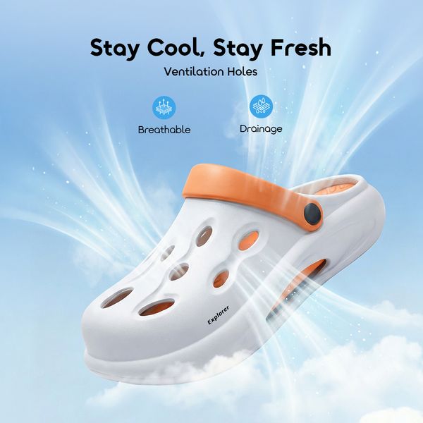 Oraimo GuardWalk Cloud-Soft Thick Sole Holes Shoes