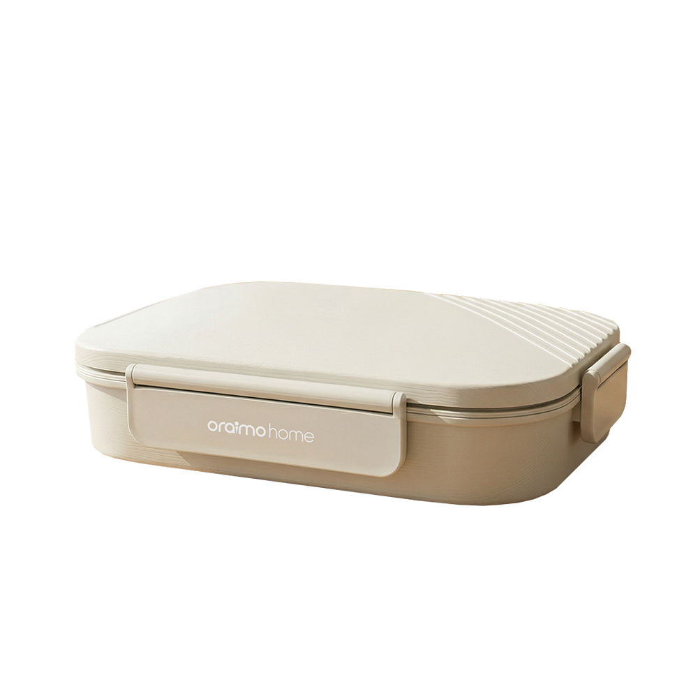Oraimo FreshBento Antibacterial PP Double Layer Bento Box