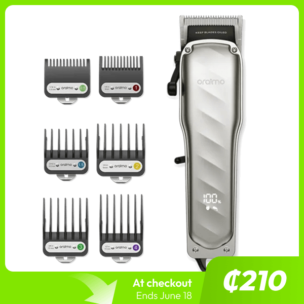 Oraimo EasyCut 2 10W Super Powerful Quick Charge Hair Clipper