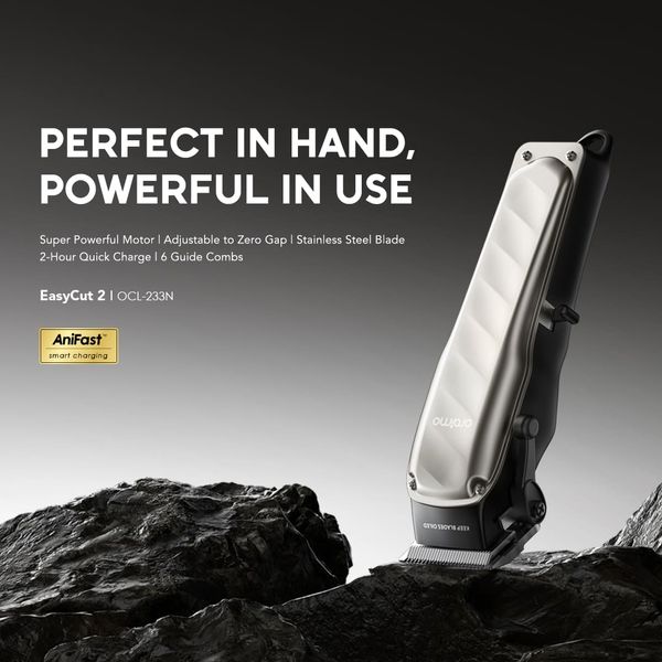 Oraimo EasyCut 2 10W Super Powerful Quick Charge Hair Clipper