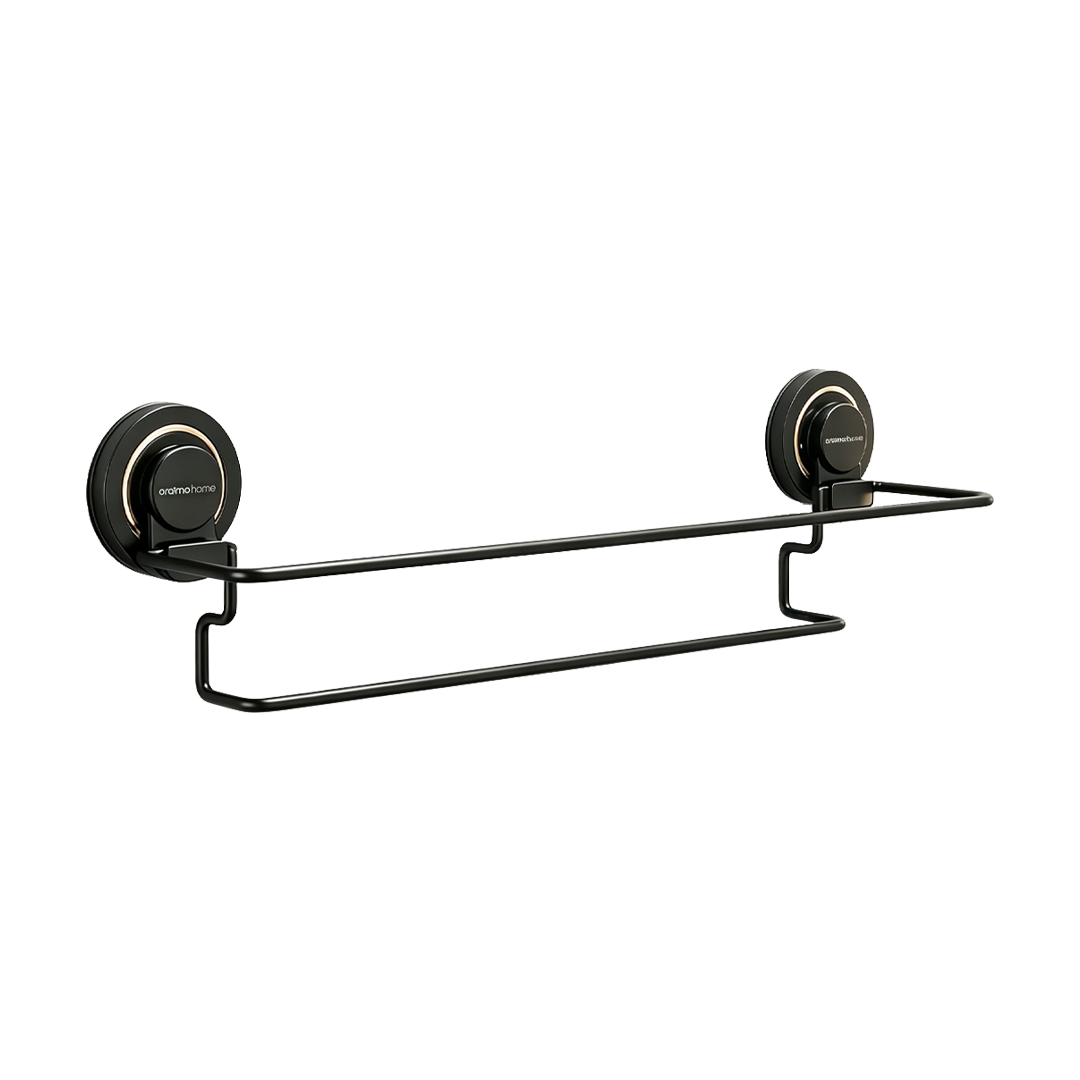 Oraimo HookBar 6kg Load Capacity Reusable Suction Cup Towel Rail with Extra Hooks