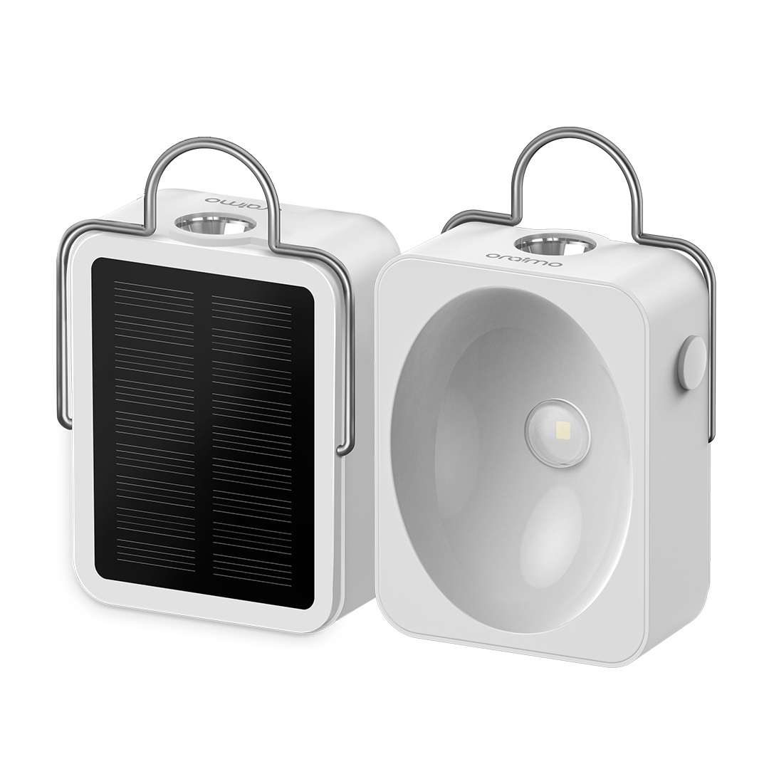 Oraimo SmartLamp Solar 2Pcs 450mAh Smart Lamp Solar