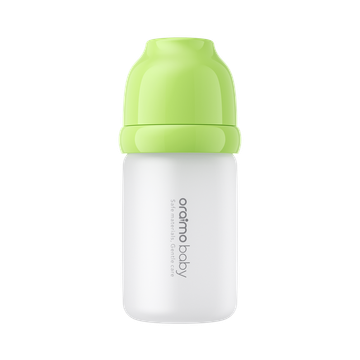 Oraimo PureBottle 240 240ml Anti-Colic Silicone Glass Baby Bottle
