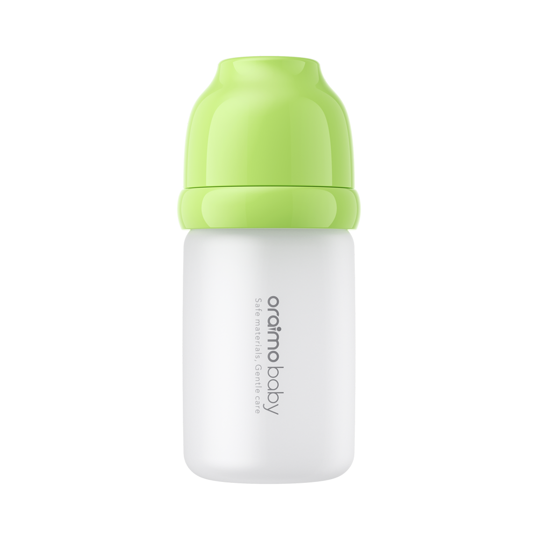 Oraimo PureBottle 240 240ml Anti-Colic Silicone Glass Baby Bottle