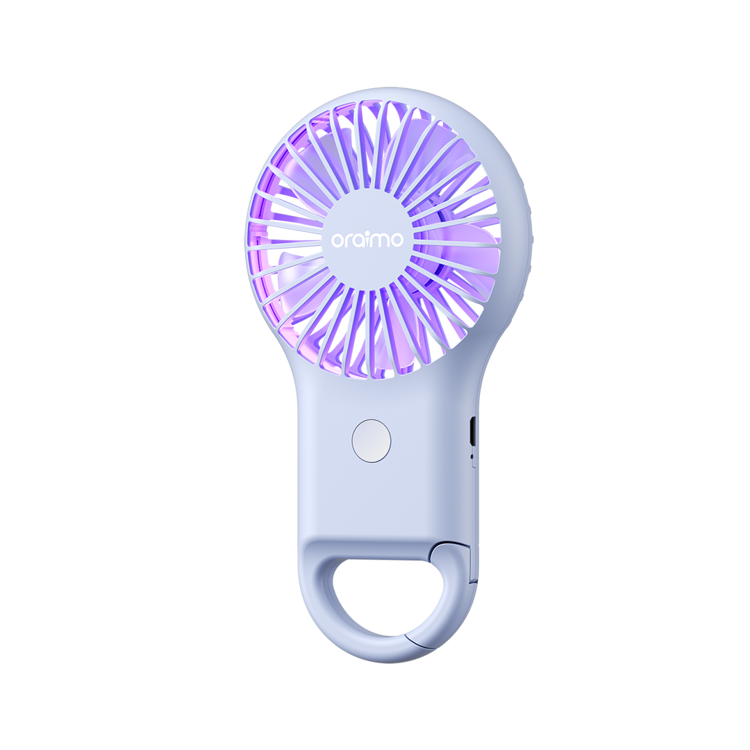 Oraimo AirGo 75g Lightweight LED Handheld Fan