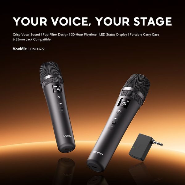 Oraimo VoxMic oraimo VoxMic Wireless Microphone