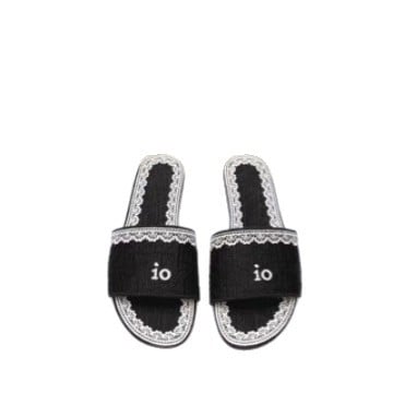 Free delivery of high-quality 2026 new summer women's shoes, hot selling with a single drag letter embroidered sandal