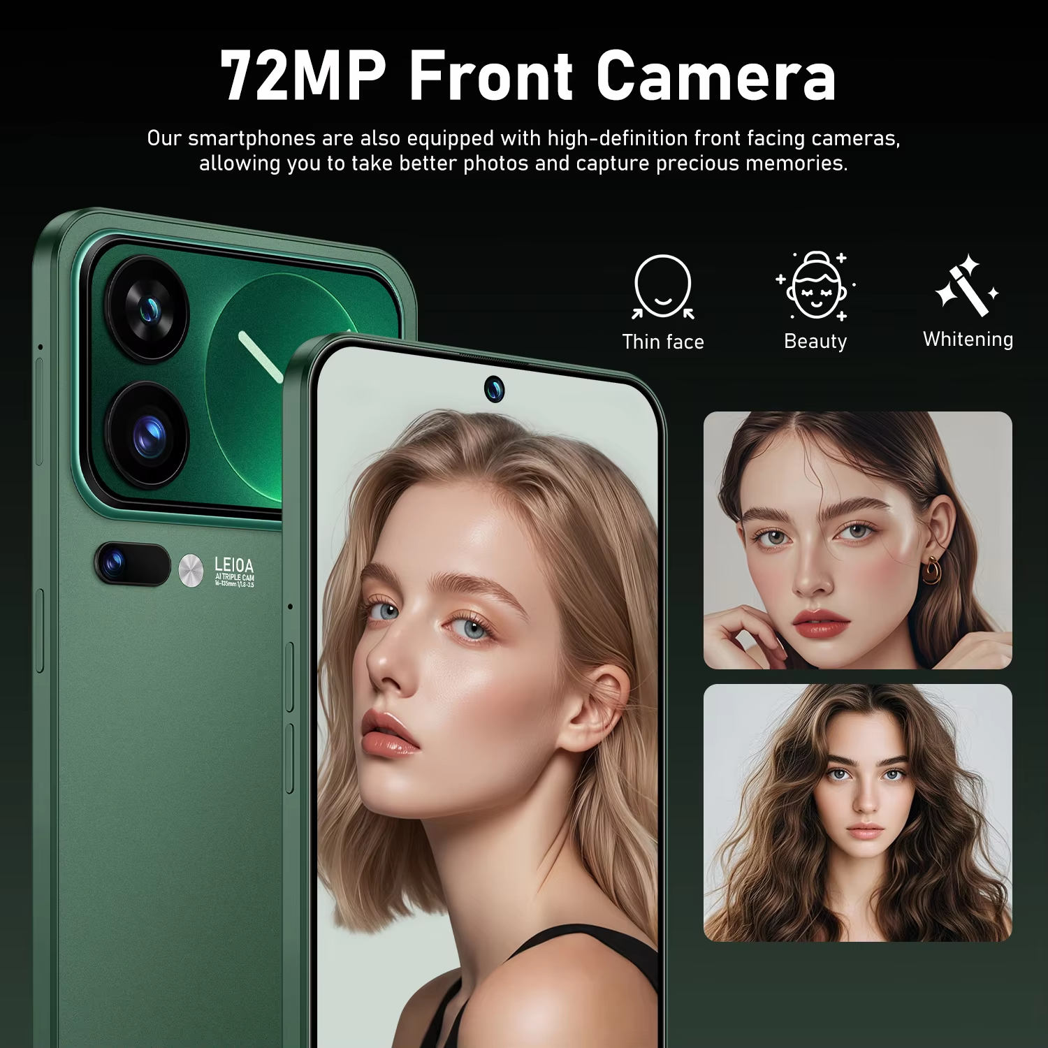 2026 NEW M17 Pro Max 7.3"Android 15 7800mAh Battery 108MP Camera Facial Recognition Function High Quality