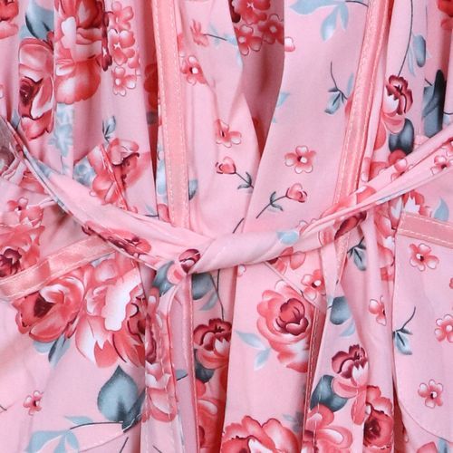 2 - Piece Floral Sleep Wear - Peach