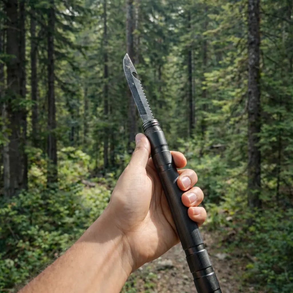 12-in-1 Tactical Survival Hiking Staff