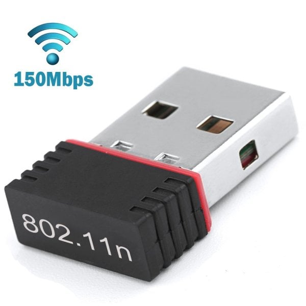 150Mbps USB 2.0 WiFi Wireless Network Card 802.11n 2.4GHz LAN Adapter