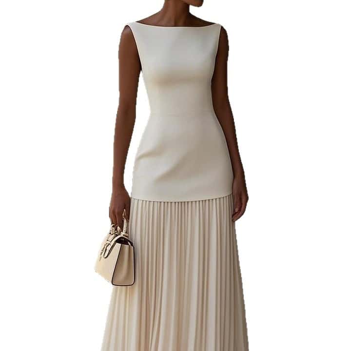 Free delivery of high-quality 2026 new summer women's clothing hot selling sleeveless knitted vest+knitted skirt set