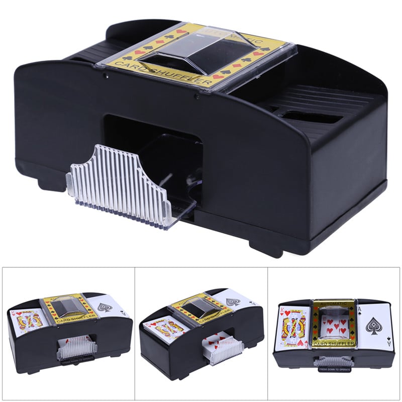 Electric Automatic Poker Card Shuffler Board Games Battery Operated Playing Cards Shuffle Machine Party Entertainment Tool