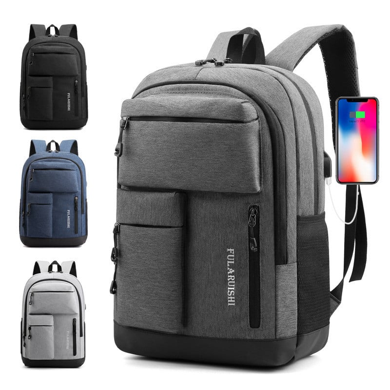 Fashion Men Backpack Computer Business Shoulder Bag Male Oxford Travel Leisure Student Laptop Backpacks School Bags Rucksack