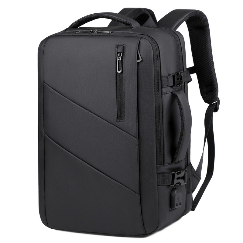 Classic Travel Backpacks Men Business Backpack School Bag Expandable Large Capacity Laptop Bakcpack Waterproof Fashion Rucksack