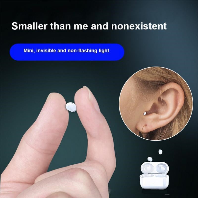 TWS Wireless Invisible Bluetooth Headset Mini Semi-In-Ear x6 No Pain Micro Mono/Twin Earphones with Mic Sleep Headphones