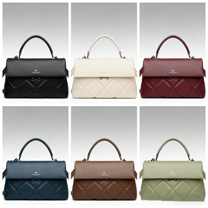 Fashion Women's Small Square Bag High Quality Soft Leather Shoulder Bag Women Handbag Wallet Solid Color Female Crossbody Bags