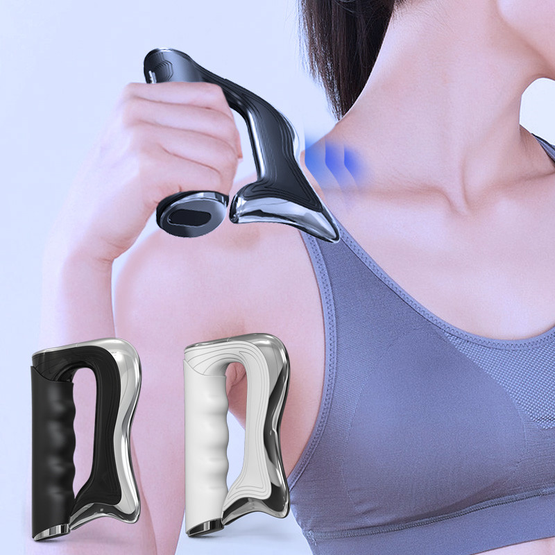 3 Levels Electric Guasha Scraper EMS Muscle Therapy Massager IASTM Massage Tool Adjustable Speed Deep Muscle Fascia Massager