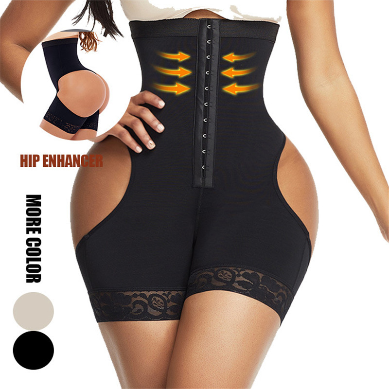 High Waist Butt lifter Tummy Control Panties Booty Lift Pulling Underwear Shaper Workout Waist Trainer Corset Shapewear