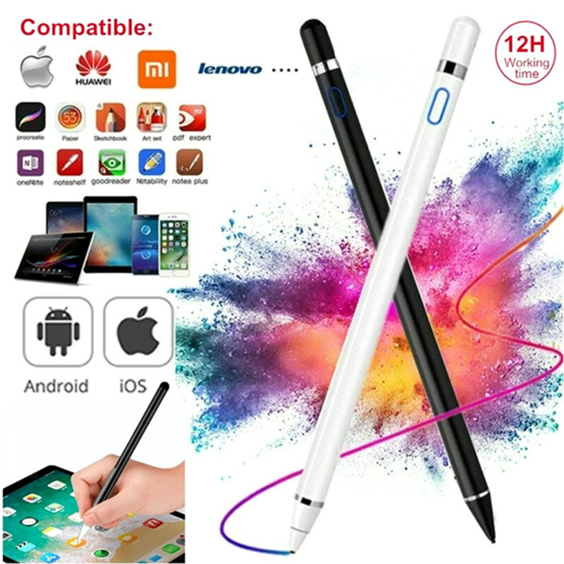 Universal Capacitive Stlus Touch Screen Pen Smart Drawing Pen for IOS/Android System Apple iPad Phone Stylus Pencil Touch Pen