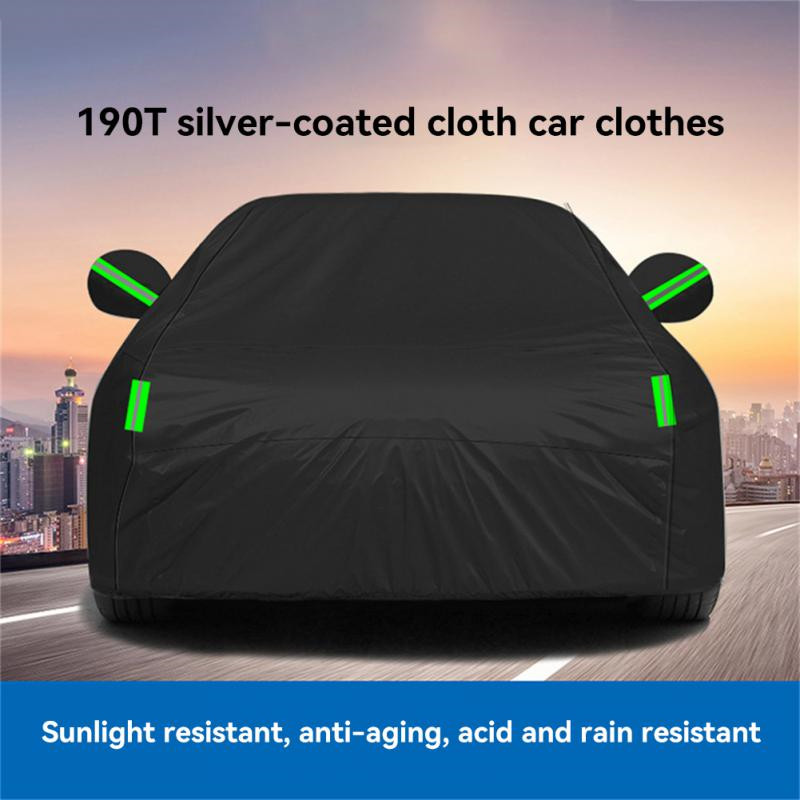 Full Car Cover Indoor Outdoor Sunscreen Heat Sun UV Protection Dustproof Anti-UV Sedan SUV Coat Universal Car Styling Protector