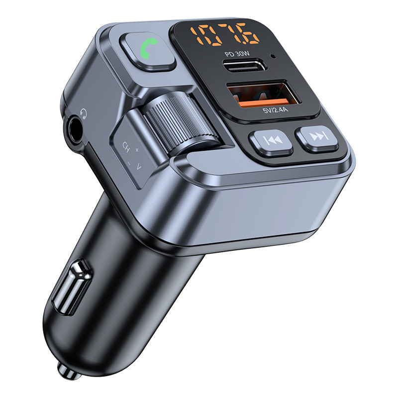 Car Fast Charging Auto Mp3 Player PD30W Hands-free Charger Bluetooth Car Mp3 Player Fm Transmitter Car Accessories