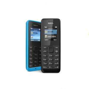Original Unlocked Nokia 1050  2G GSM FM  Tri-Band Classic Bar Cell  Long standby Mobile Phone
