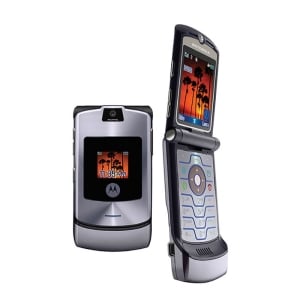 100% Unlocked Original Motorola Razr V3i Flip GSM Bluetooth MP3 Quad Band Classic flip keyboard Mobile phone